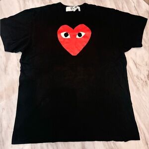 AUTHENTIC Comme des Garcons Black Tee men’s XL